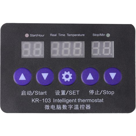 12v 10a Digitalthermostat Mit Temperaturfühler