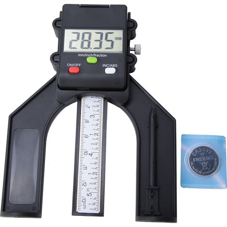 80-mm-magnet-lcd-digital-tiefenmesser Für Die Holzbearbeitung, Manuelles Messlineal