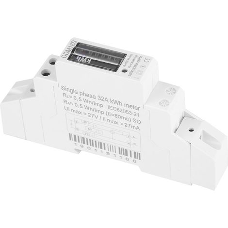 Einphasen-energiezähler Ddm18s 220v/230v Für Din-schiene