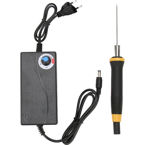 12v Dc 3a Thermoschaummesser, Polystyrol-schneide- Und Gravierwerkzeug, Mit Eu 100-240v-anschlussplatte