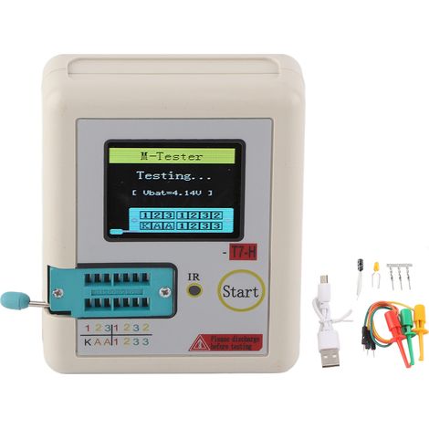 T7h Tft-lcr-transistortester Mit Multifunktions-grafikdisplay