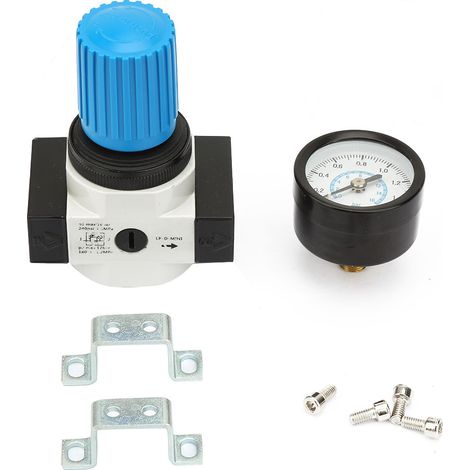 16 Bar G1/4"-luftdruckmanometer Und Regler Für Kompressor - Mini-sicherheitsventil
