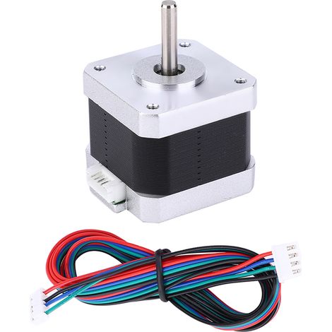 Miniatur-schrittmotor Nema17, 42, 2 Phasen, 1,8° Winkel, Xh-2,54 Kabel, 3,6 V 1,5 A