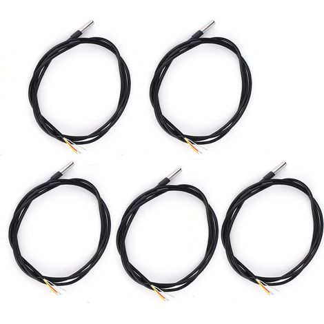 Hochpräziser, Wasserdichter Digitaler Temperatursensor Mit Edelstahlrohrsonde Und 1,2 Meter Langem Kabel