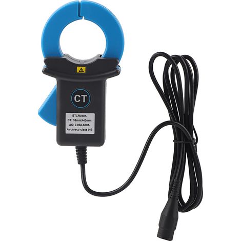 Stromsensor-klemme Zur Lecksuche, Industrielles Elektrisches Messgerät, Bnc-stecker, Blau, Etcr040a