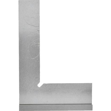 Hochpräziser 90°-winkelmesser Aus Edelstahl Mit Sockel (150 X 100 Mm)