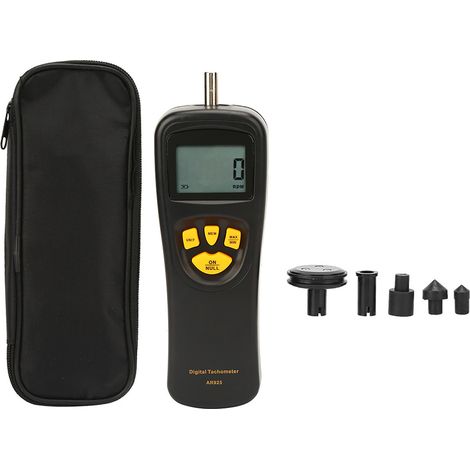 Digitaler Kontakt-drehzahlmesser 0,519999 U/min Mit Hintergrundbeleuchtetem Lcd-display Und Intelligentem Sensor