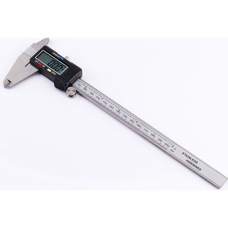 Digitales Lcd-messgehäuse (0–200 Mm) Aus Edelstahl – Präzisions-elektronikmikrometer