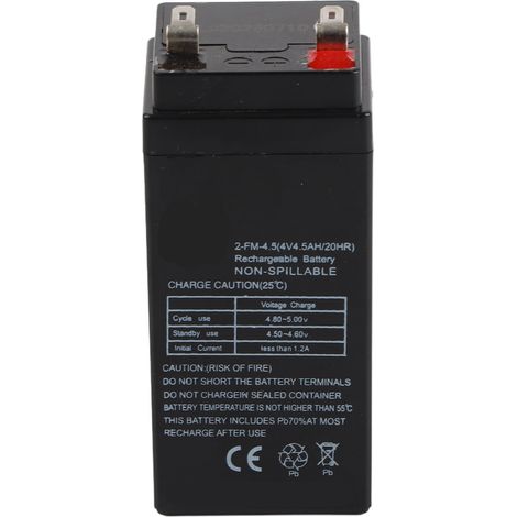 4v 4,5ah Wasserdichter Akku Als Ersatz (2-fm-4.5/20 Std.)