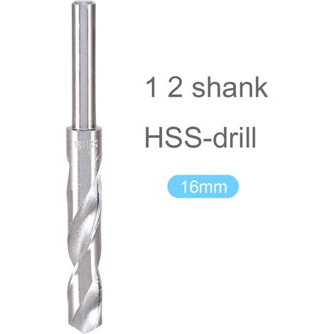 Schaftfräser Mit 1/2"-schaft Aus Hss 4241 Schnellarbeitsstahl Für 16-mm-schmiedebohrer