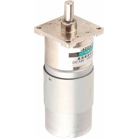 Xd-42ga775 Mikro-gleichstrom-getriebemotor, Hohes Drehmoment, Einstellbare Drehzahl Mit Halterung (12 V, 300 U/min)