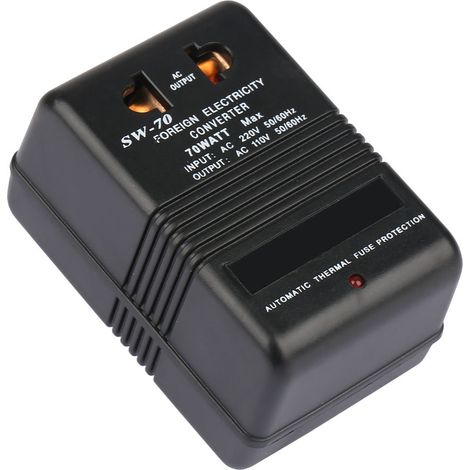 220 V Auf 110 V 70 W Abwärtstransformator Mit Cn-stecker