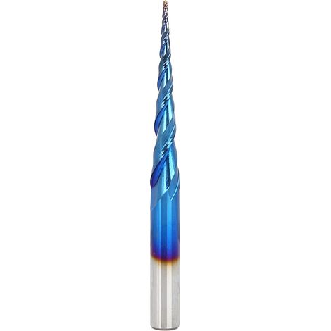1 Stück 2t Hartmetall-schaftfräser R0.5 D8 Für Die Metallbearbeitung
