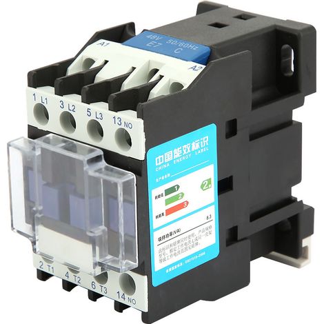 Industrieller Elektrischer Schütz Cjx2-1210 Für Schienenmontage (48v Ac)