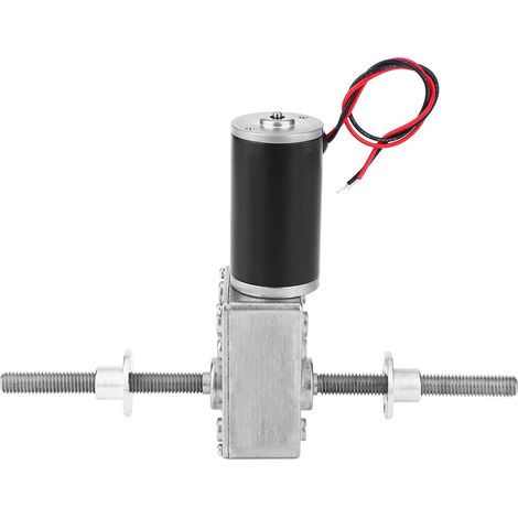 M8 24v Rechtsgewinde-koaxialgetriebemotor Mit Flansch, Untersetzungsgetriebe 2480:670, Schneckengetriebemotor