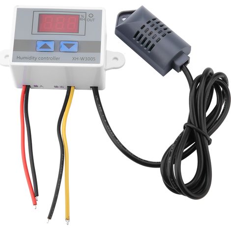 Digitaler Feuchtigkeitsregler Xh-w3005 Mit 0,99 % Rh-sensor Für 12-v-regelung