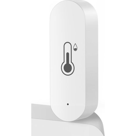 Intelligenter Wlan-temperatur- Und Feuchtigkeitssensor – Vernetztes Thermometer-hygrometer Mit Benachrichtigungen, Kompatibel Mit Alexa Und Google Home, Hohe Genauigkeit, Kostenlose App