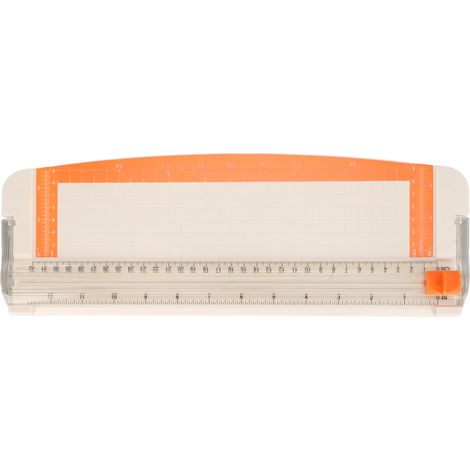 Präziser A4-papierschneider 32 Cm Mit Integriertem Lineal, Für Saubere Schnitte Im Büro, In Der Schule Und Zu Hause.