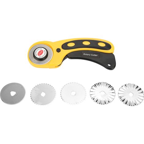 45-mm-rollschneider Mit Klingen Für Stoff, Leder, Papier, Vinyl, Patchwork Und Nähen – Heimwerkerwerkzeug