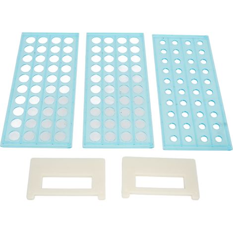 Wandmontiertes Flaschenregal Für 40 Flaschen – Vertikale Diy-aufbewahrung Für Sprühflaschen – Einfach Zu Montierendes Acryl-display