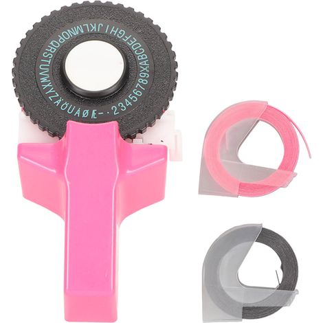 Tragbarer, Manueller Etikettendrucker, Ergonomisches Design Für Scrapbooking Und Diy-projekte