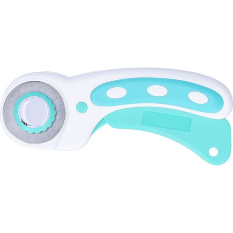 45-mm-rollschneider, Blau, Für Patchwork, Nähen Und Lederzuschnitt – Ergonomischer Griff