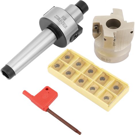 Mt2-fmb22 400r 50-22 Flächenfräserhalter Für Cnc-drehmaschine, 10 Apmt1604 Hartmetall-wendeschneidplatten