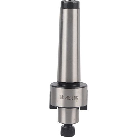 M12-bohrwerkzeughalter Mit Mt3-kegel Und 22-mm-nut – 138 Mm Länge Für Fmb22-werkzeug