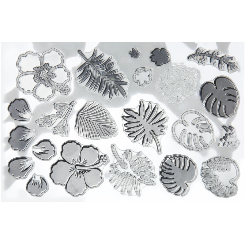 Leichte, Transparente Silikonstempel Für Kartenbasteln, Scrapbooking Und Journaling