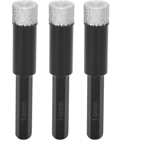 Stück Vakuumgelötete Diamantbohrer Für Fliesen, Marmor Und Granit, Größe 14 Mm