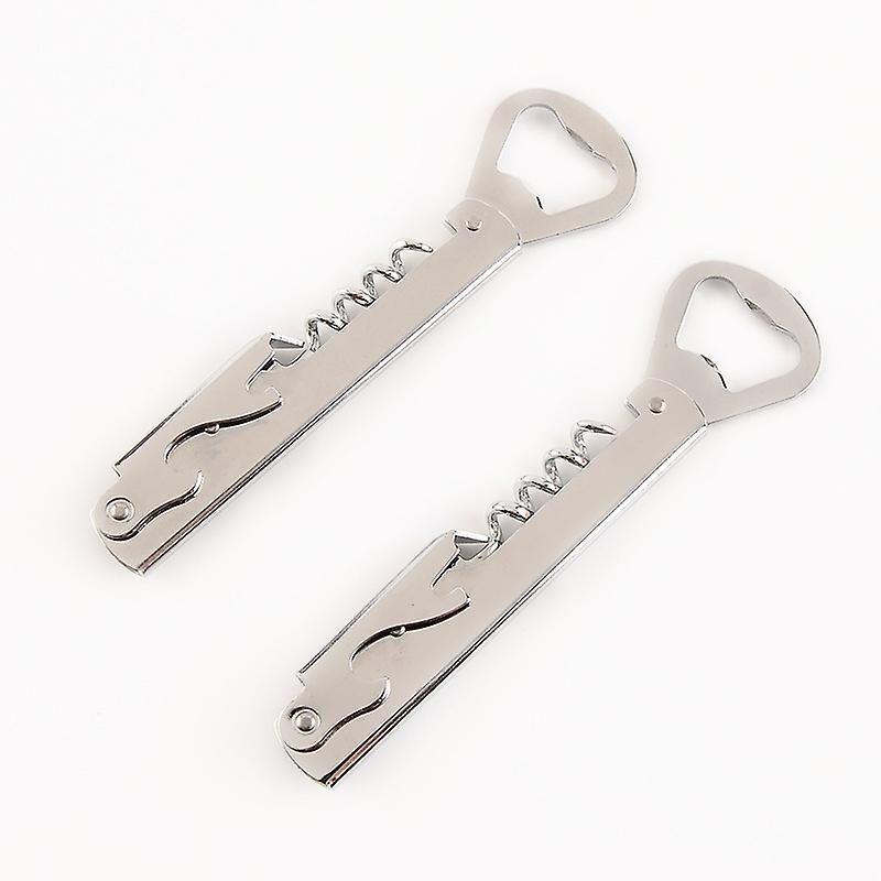 14 Cm Lange Flaschenöffner Aus Edelstahl, 2er-set