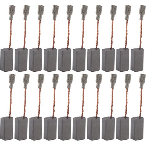 20 Stück Austauschbare Kohlebürsten Für Elektrische Bohrmaschinen, Hohe Leitfähigkeit, 5 X 8 X 16 Mm