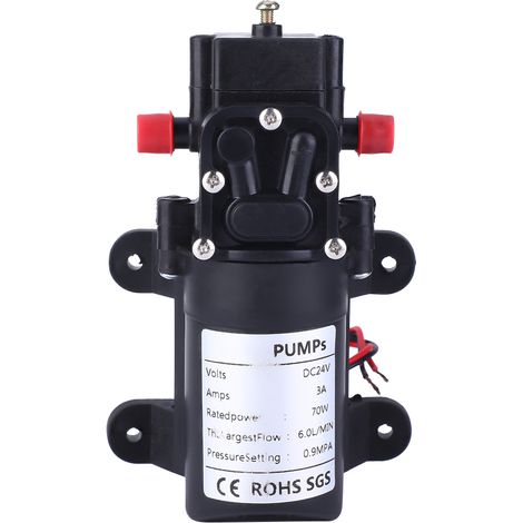 24v 70w Selbstansaugende Wasserpumpe Mit Doppelter Ansaugung Und Membran