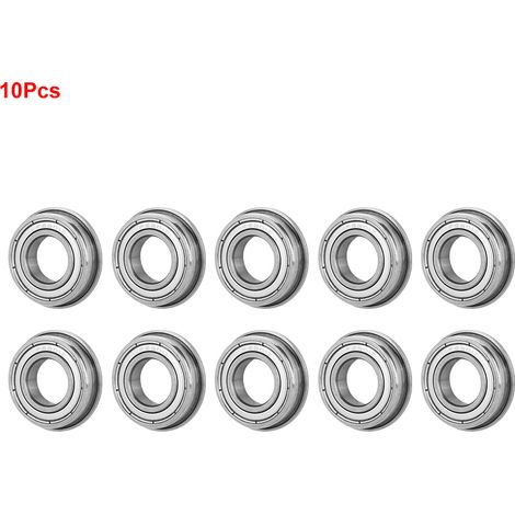 10 Kugellager 12x24x6mm F6901zz, Doppelt Abgedichtet, Hochgeschwindigkeit, 10 Stück