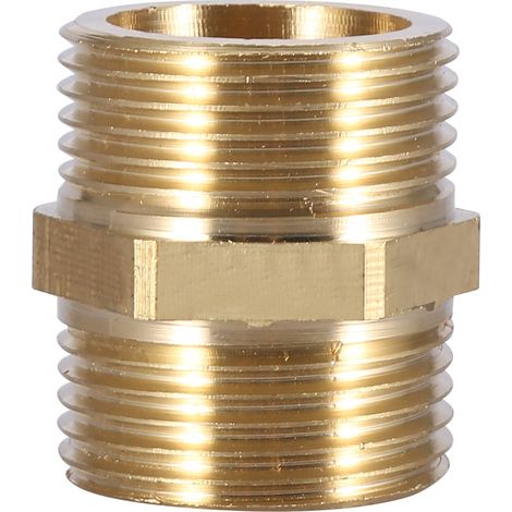 Sechskant-messingfitting Für Wasserrohre – Verstärktes Verbindungszubehör