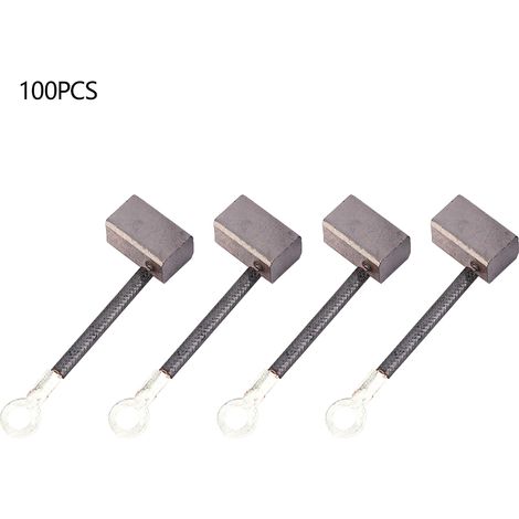 100 Stück Kohlebürsten Für 12v/24v/48v Gleichstrom-wasser-/ölpumpenmotoren, Kompatibel Mit J435a, Abmessungen 9x8x14,5 Mm