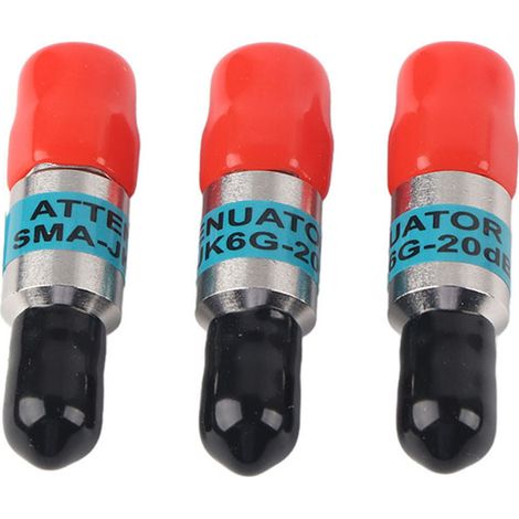 Sma-jk Koaxial-hf-dämpfungsglied, Stecker/buchse, 2 W, 6 Ghz, 50 Ω, 20 Db Zur Signalreduzierung