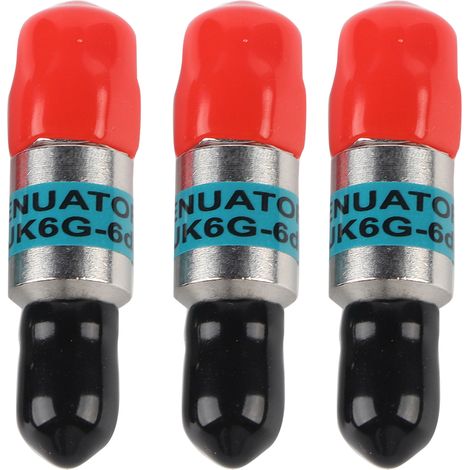 Sma-jk Koaxial-hf-dämpfungsglied Stecker/buchse 2w 6ghz 50ω 6db (1-30db)