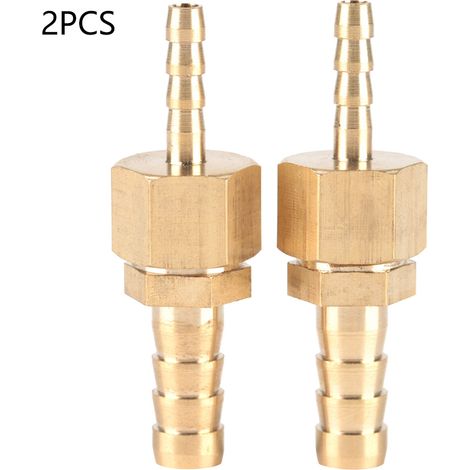 2-teiliges Messing-fitting 4-6 Mm Reduzierstück Mit Schlauchanschlusskappe