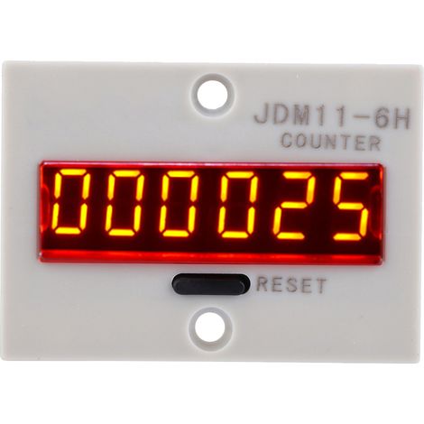 Jdm11-6h 6-stelliger Led-digitalzähler, Potentialfreies Relais, Elektronische Anzeige, Ac110v
