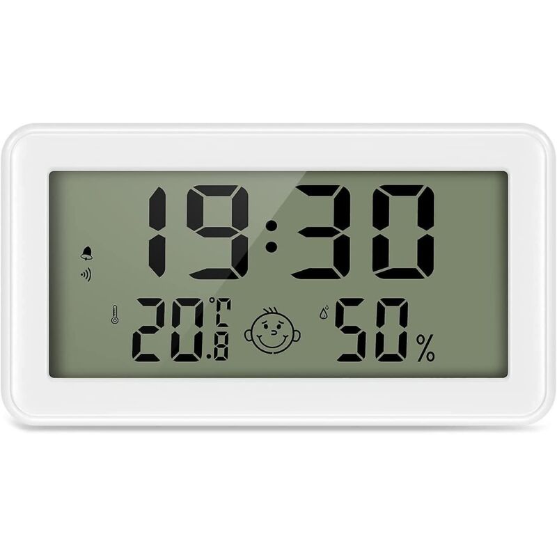 Digitales Hygrometer-thermometer Für Den Innenbereich Mit Großem Lcd-bildschirm Zur Überwachung Von Luftfeuchtigkeit Und Temperatur