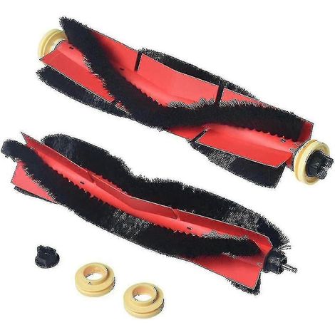 Set Mit 2 Hauptbürsten, Kompatibel Mit Roborock - S6, S5, S5 Max, Abnehmbare Bürste