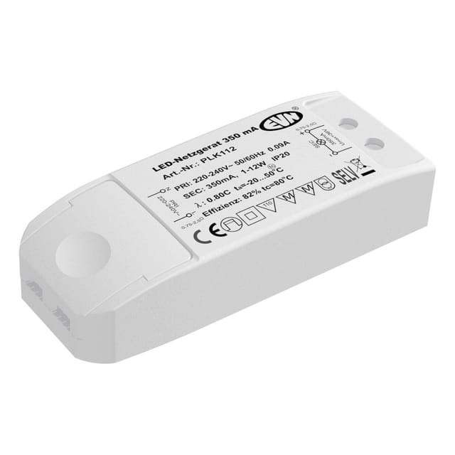 EVN Lichttechnik LED-Netzgerät 350mA 1-12 Watt PLK 112