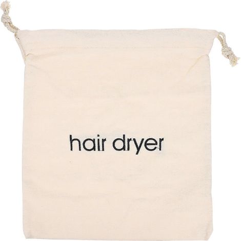 Aufbewahrungstasche Für Haartrockner (hotel/zuhause) Mit Kordelzug – 33,00 X 30,00 X 0,50 Cm – Beige