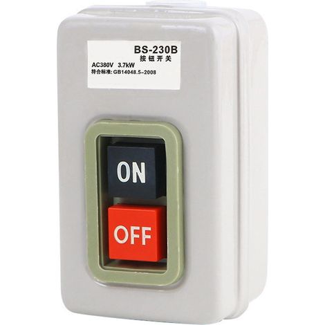 Drucktaster-steuerbox Für 3,7 Kw 380 V Drehstrommotor, 3,7 Kw