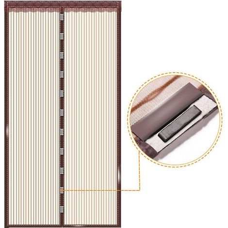 Magnetische Fiberglas-türschutztür Mit Automatischer Schließung – 95 X 220 Cm
