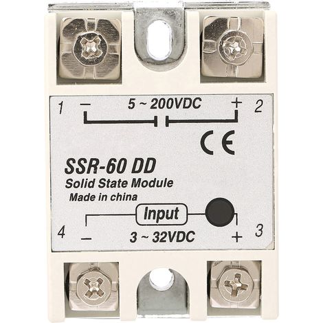 Ssr60dd 60a Halbleiterrelais, 332–5200 Vdc Dc/dc-wandler, Hochleistungs-ssr