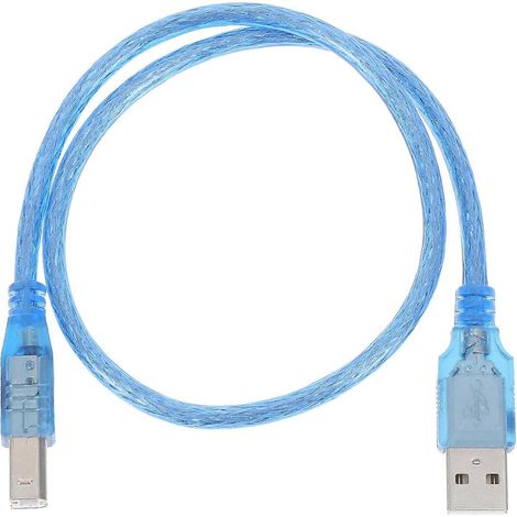 Robustes Usb-kabel Für Schlagzeugzubehör, Klavieradapterkabel (blau) – 50,5 X 1,2 X 0,7 Cm – Blau
