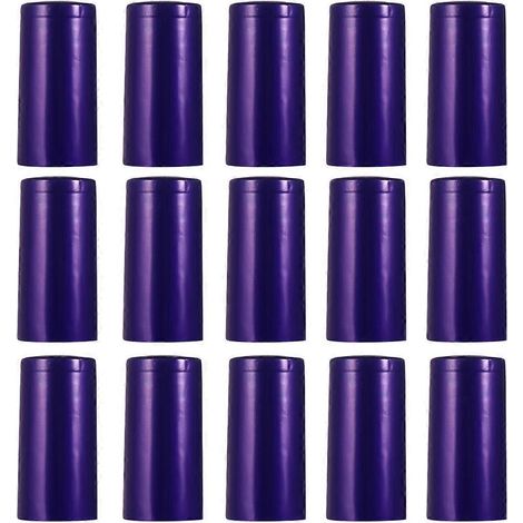100 Schrumpffolien Zum Verschließen Von Weinflaschen – 6,00 X 3,00 X 3,00 Cm – Blau