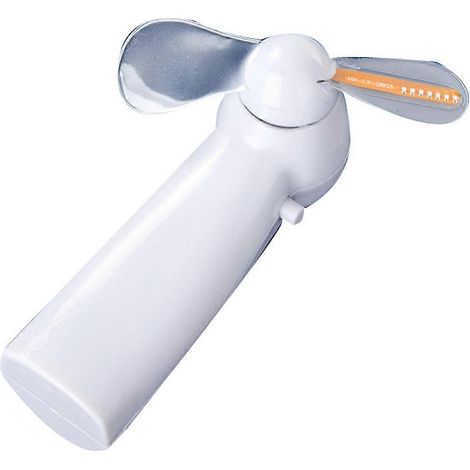 Mini-tischventilator Mit Led-beleuchtung, Ideal Für Den Sommer, Batteriebetrieben – 118,82 X 2,7 Cm – Blau